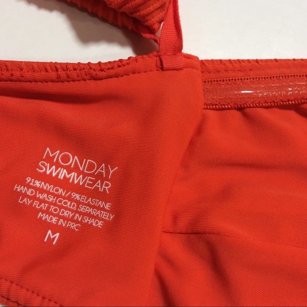 Monday Swimwear Santorini Ribbed Bikini Top